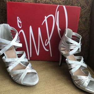 NEW Impo Silver Heels